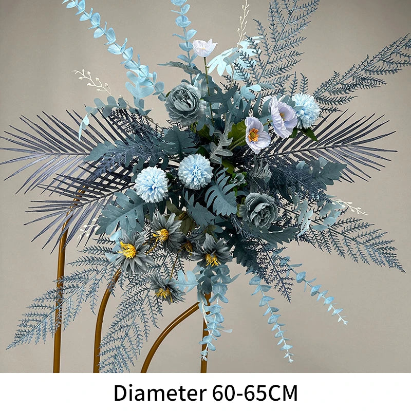 Artificial Flowers New Wedding Arrangement Flower Runway Decoration Flower Arrangement Flower Wedding Background Decoration Arti