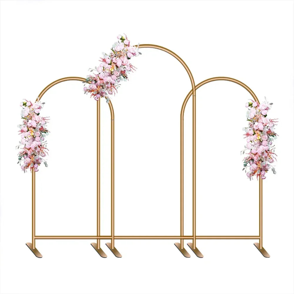 Aluminum Arch Backdrop Stand Arche  metal For Wedding Decoration Arch Wedding Backdrop