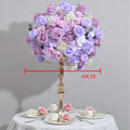Artificial Flower Ball Wedding Decoration, Table Centerpieces Flower Ball, Road Lead Floral Arrangement, Party Event Decor Props