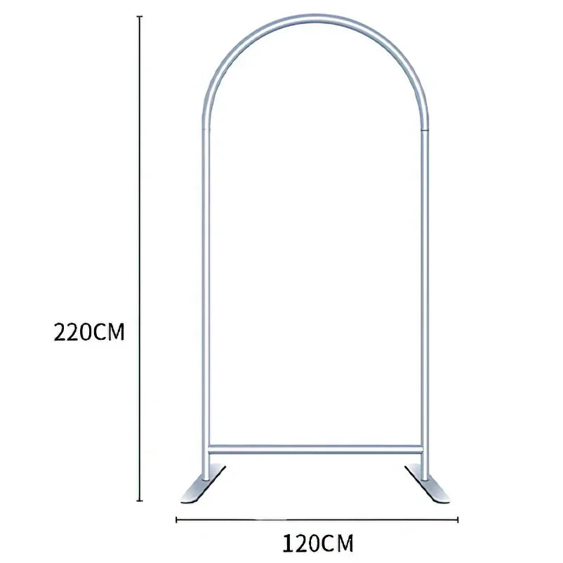 Aluminum Arch Backdrop Stand Arche  metal For Wedding Decoration Arch Wedding Backdrop
