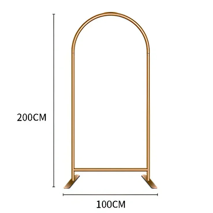 Aluminum Arch Backdrop Stand Arche  metal For Wedding Decoration Arch Wedding Backdrop